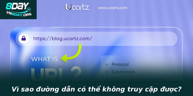 Vì sao đường dẫn có thể không truy cập được?
