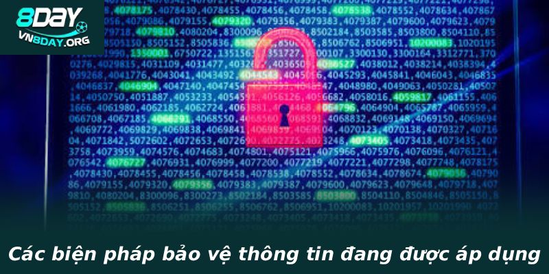 Các biện pháp bảo vệ thông tin đang được áp dụng