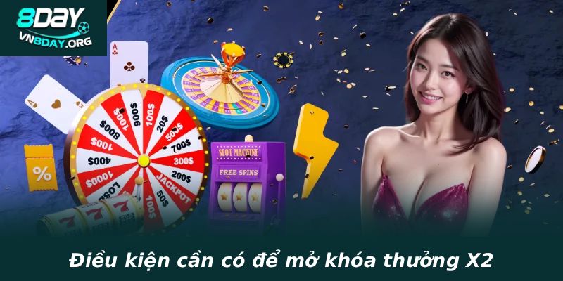 Điều kiện cần có để mở khóa thưởng X2